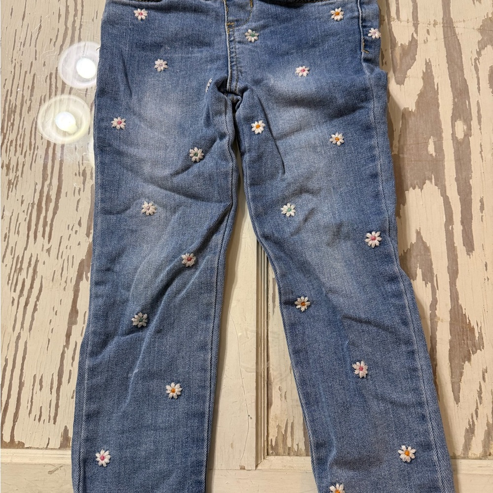 Cat & Jack Blue Floral Women's Skinny Jeans